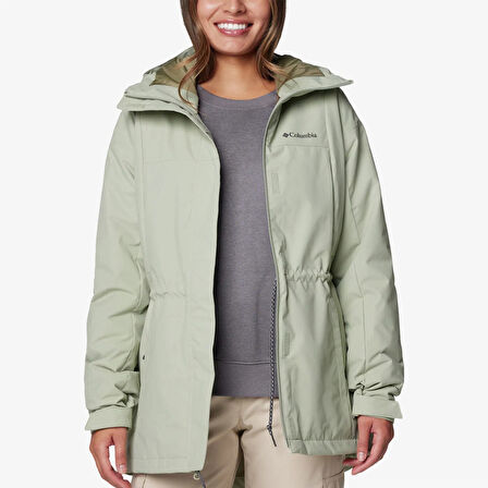 Columbia Hikebound Iı Long Insulated Kadın Mont Kadın Safari Wl2638-348