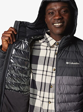 Columbia Wo6272 Powder Lite II Hooded Jacket Erkek Mont