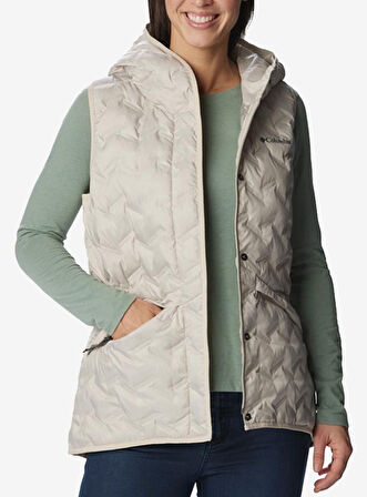 COLUMBIA WK8716 DELTA RIDGE II DOWN HOODED VEST 2088291-278