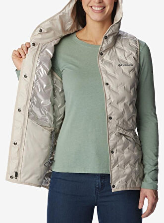 COLUMBIA WK8716 DELTA RIDGE II DOWN HOODED VEST 2088291-278