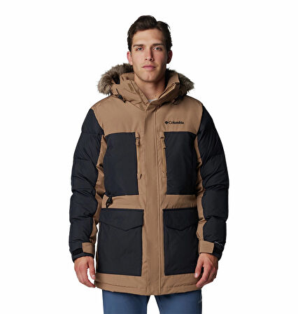Columbia Marquam Peak Fusion II Erkek Parka Delta Kahve WM7843-257