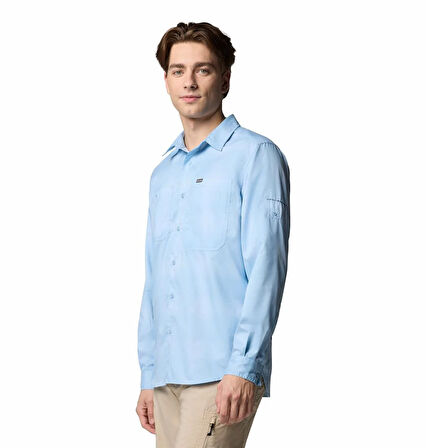 Silver Ridge Utility Lite Plaid Erkek Uzun Kollu Gömlek