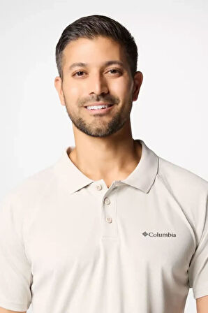 Erkek AO3828 Alpine Chill Pro Polo Kısa Kollu T-Shirt - Bej | S