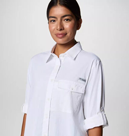 Columbia Women's PFG Wild Cast™ Long Sleeve Shirt Kadın Uzun Kollu Gömlek FL9602