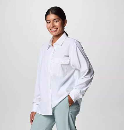 Columbia Women's PFG Wild Cast™ Long Sleeve Shirt Kadın Uzun Kollu Gömlek FL9602