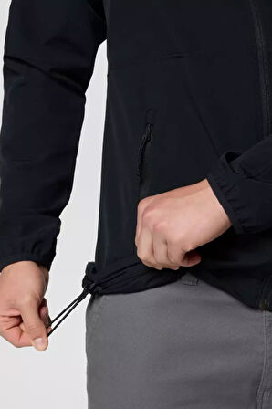 Erkek Tall Heights II Kapüşonlu Hırka - Siyah | XL