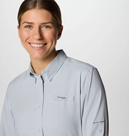 Columbia Womens Tamiami II LS Shirt Kadın Uzun Kollu Gömlek FL7278
