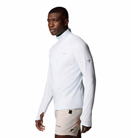 Summit Valley Half Zip Erkek Uzun Kollu Tişört