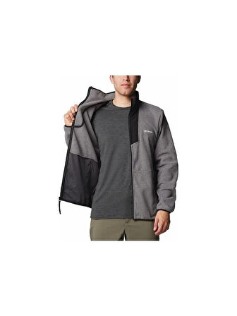 Columbia Sequoia Grove™ Full Zip Fleece Koyu Gri Melanj Erkek Outdoor Polar AM0596