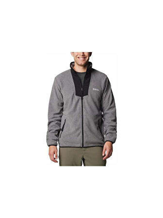 Columbia Sequoia Grove™ Full Zip Fleece Koyu Gri Melanj Erkek Outdoor Polar AM0596