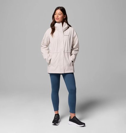Columbia Hıkebound Iı Long Jacket Kadın Yağmurluk XL0113