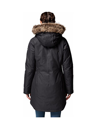 Columbia Suttle Mountain Long Insulated Kadın Mont Kadın Antrasit Melanj WL0885-012