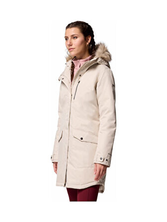 Columbia Suttle Mountain Long Insulated Kadın Mont Kadın Kahverengi WL0885-279