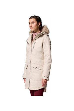 Suttle Mountain Long Insulated Kadın Mont Kadın Kahverengi WL0885-279