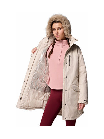 Columbia Suttle Mountain Long Insulated Kadın Mont Kadın Kahverengi WL0885-279