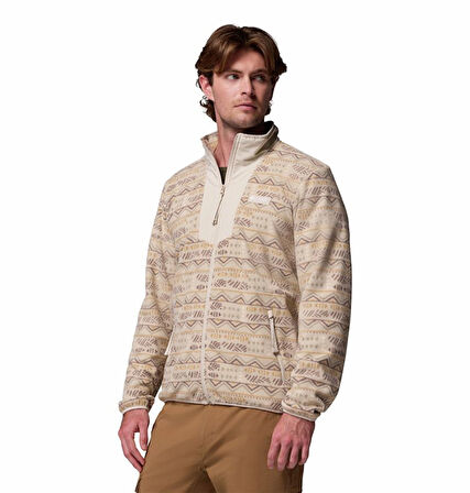 Columbia Sequoia Grove™ Printed Full Zip Bej Erkek Outdoor Polar AM4742-278