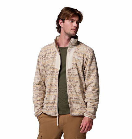 Columbia Sequoia Grove™ Printed Full Zip Bej Erkek Outdoor Polar AM4742-278
