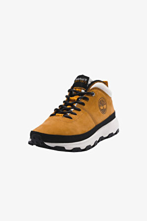 Timberland Mid Lace Up  Erkek Sarı Sneaker TB0A5TWV2311