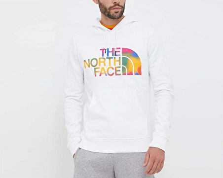 M Standard Hoodie Erkek Outdoor Sweatshirts NF0A3XYDIA01 Beyaz