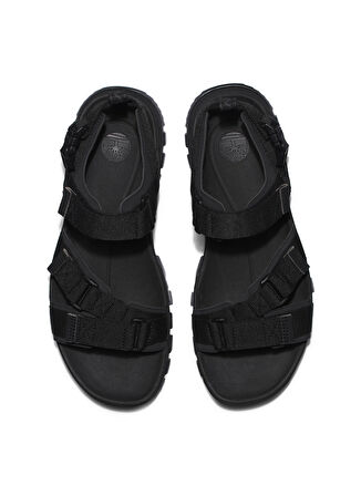 Timberland Siyah Erkek Sandalet TB0A2E4G0151 Garrison Trail Webbing