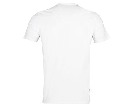 Timberland Ss Front Grphic T Erkek Günlük Tişört TB0A2ND11001 Beyaz