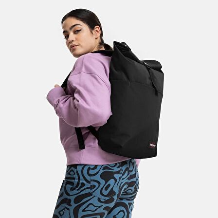 Eastpak Up Roll Black Sırt Çantası