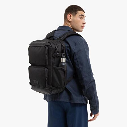 Eastpak CNNCT Office Laptop Sırt Çantası Coat Siyah EK0A5BFY80W