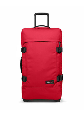 Eastpak Kırmızı Çekçekli Kumaş Valiz TRANVERZ M