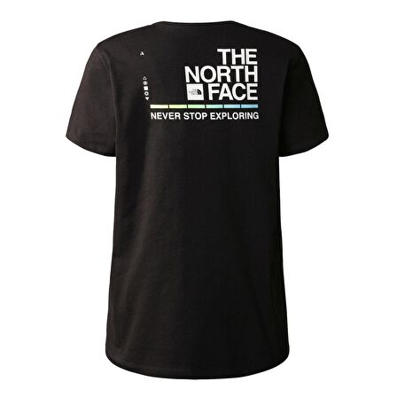 W FOUNDATION GRAPHIC TEE - EU Kadın T-Shirt NF0A55B2R0G1