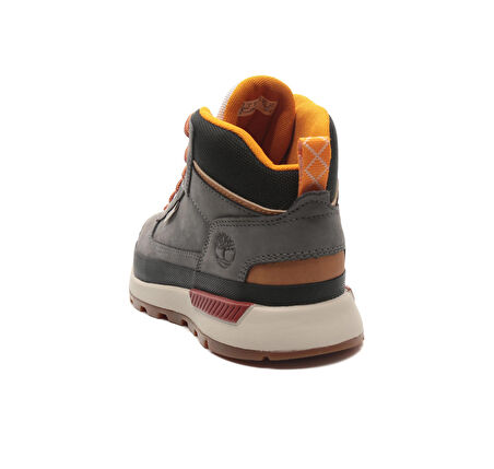 B0A65R80331-R Timberland Mıd Lace Up Sneaker çocuk Spor Ayakkabı Gri