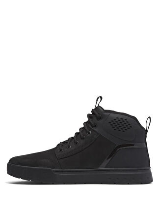 Timberland İnek Derisi + Poliüretan Siyah Erkek Bot Maple Grove MID LACE UP