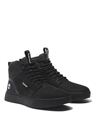 Timberland İnek Derisi + Poliüretan Siyah Erkek Bot Maple Grove MID LACE UP