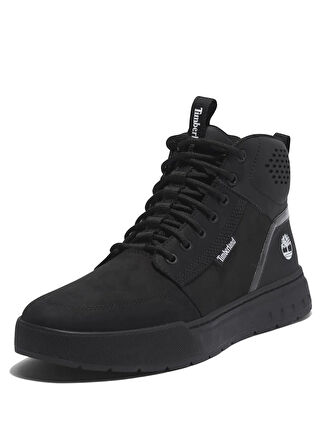 Timberland İnek Derisi + Poliüretan Siyah Erkek Bot Maple Grove MID LACE UP