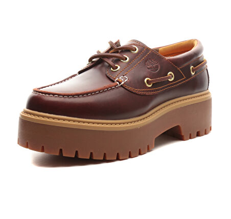 B0A2QDMD571-R Timberland Stone Street Boat Shoe Kadın Spor Ayakkabı Kahve