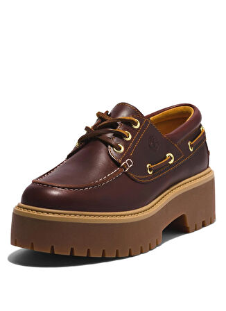 Timberland Deri Bordo Kadın Bot TB0A2QDMD571