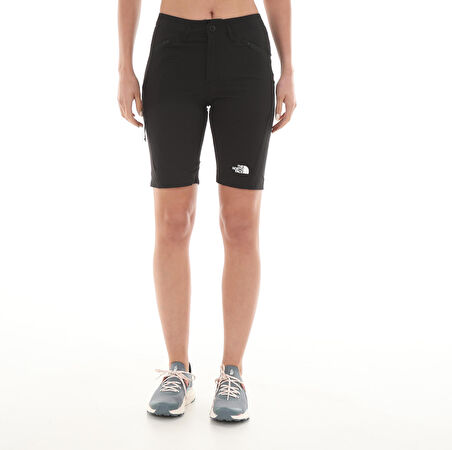 F0A826CJK31-R The North Face W Speedlıght Slım Straıght Short Kadın Şort Ve Kapri Siyah