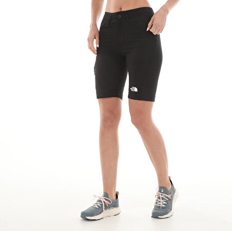 F0A826CJK31-R The North Face W Speedlıght Slım Straıght Short Kadın Şort Ve Kapri Siyah