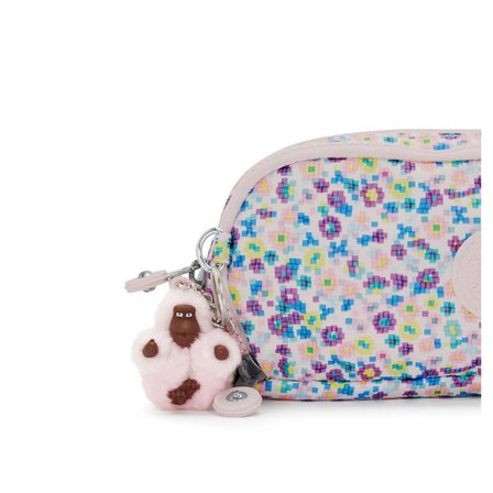 Kipling Gitroy Large Kalem Çantası Digi Flower Print KI35607ER