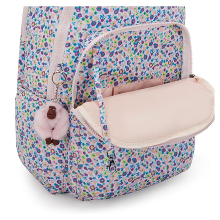 Kipling Seoul Lap Large Sırt Çantası Digi Flower Print KI58167ER