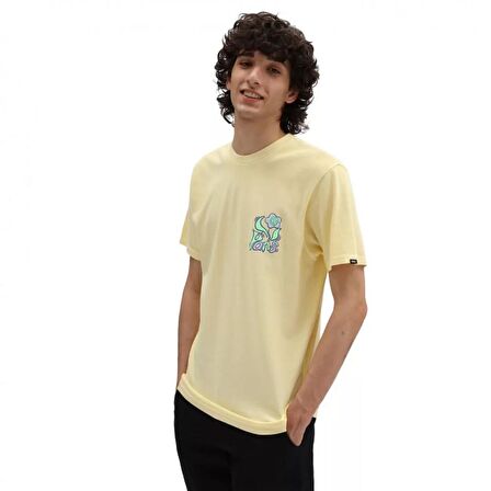 Vans Peace Flower SS Pale Banana Sarı T-shirt