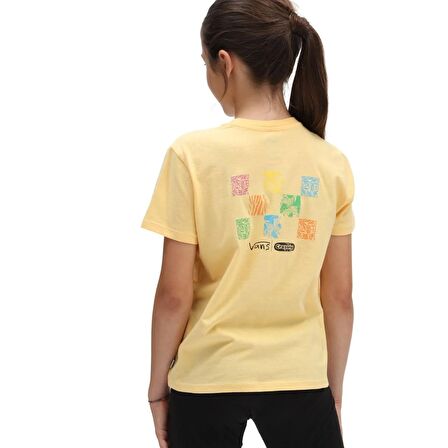 Vans X Crayola Crew Sarı Çocuk T-shirt