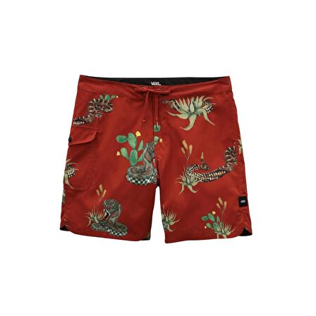 Vans Mixed Boardshorts II Kırmızı Mayo Şort