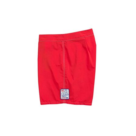 Vans X Yucca Fıns Boarshorts Kırmızı Mayo Şort