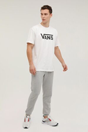 Vans Yuvarlak Yaka Düz Beyaz Erkek T-Shirt VN0A7Y46YB21 CLASSIC VANS TEE-B