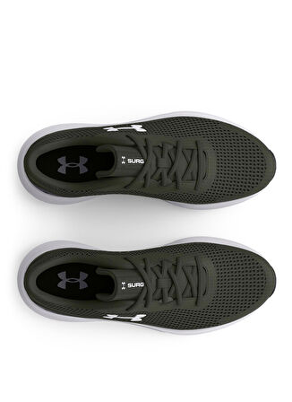 Under Armour Yeşil - Beyaz Erkek Koşu Ayakkabısı 3024883 UA Surge 3