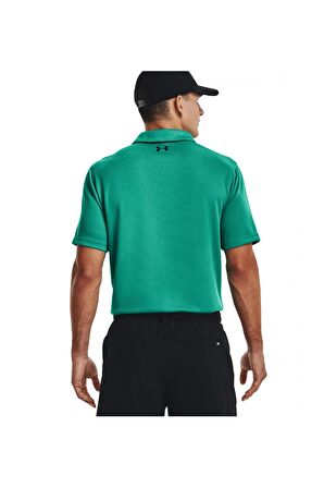 Under Armour 1290140 Tech Polo Yeşil Erkek T-Shirt