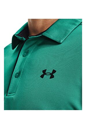 Under Armour 1290140 Tech Polo Yeşil Erkek T-Shirt