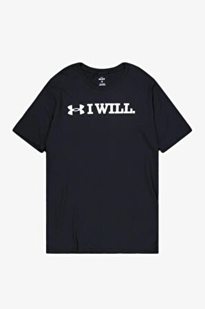 Under Armour Ua İ Wll Ss Siyah Erkek T-Shirt 1379023-001