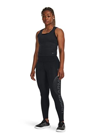 Under Armour Siyah Kadın Slim Fit Atlet 1379046-001 Motion Tank