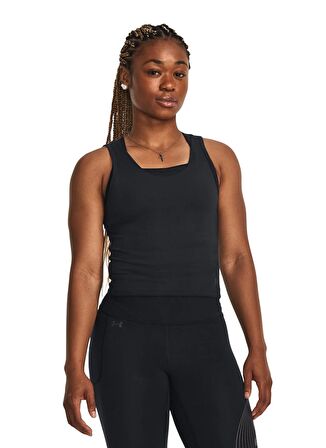 Under Armour Siyah Kadın Slim Fit Atlet 1379046-001 Motion Tank